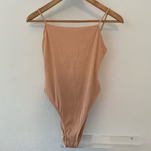 Topshop square neck one piece